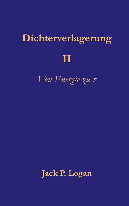 Dichteverlagerung II - cover