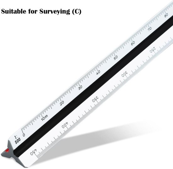 Meetblokset, Houtbewerking Vierkante Gradenboog Aluminium Mijter Driehoek Heerser Hoge Precisie Layout Meetinstrument for Ingenieur Timmerman, Accurant Measurement(Rosso