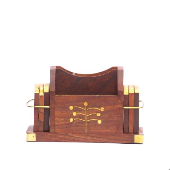 NKlaus Briefopener – Messing Met Houten Handvat, Anker Motief, 22,5x5,5x2cm – Zwaar, Klassiek, 170g