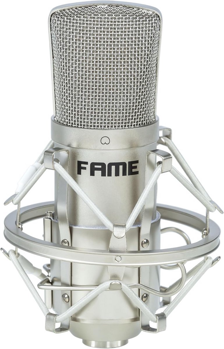 Studiomicrofoon Condensator Groot Membraan voor Opname en Streaming