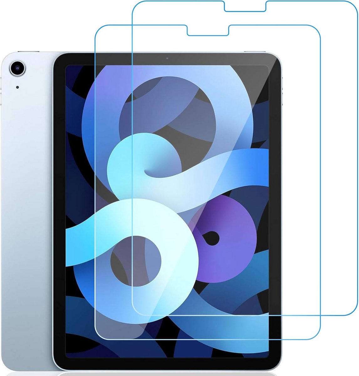 2x Screenprotector voor iPad mini 5 en iPad mini 4 – 9H Gehard Glas, Krasvrij & Bubbelvrij