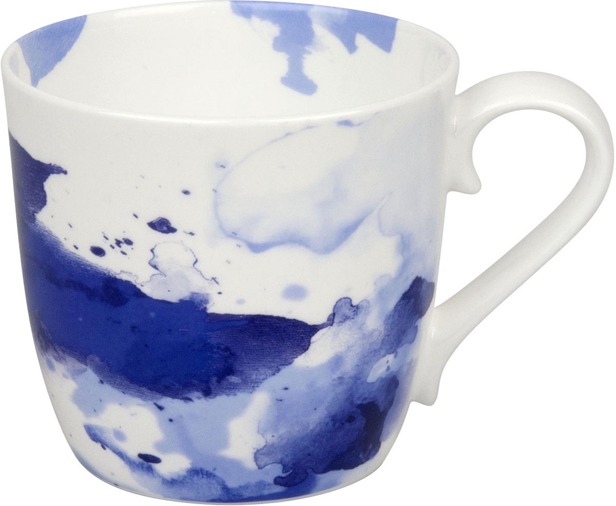 Könitz Seeing Blue mok, beker, koffiemok, porselein, blauw, 415 ml, 11 2 057 2252