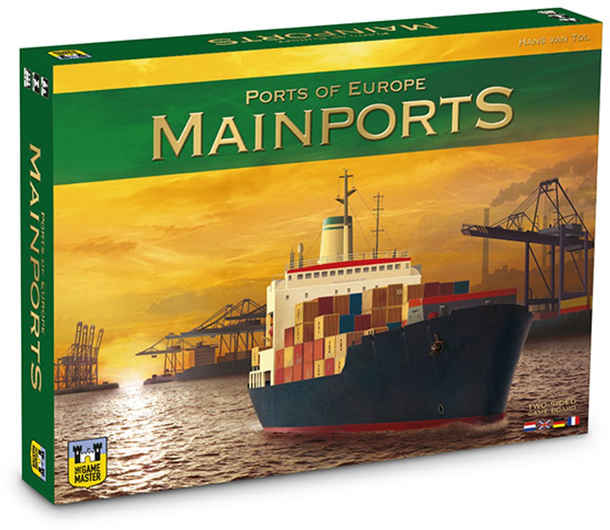 The Game Master Mainports - Strategisch EURO game bordspel voor ervaren spelers