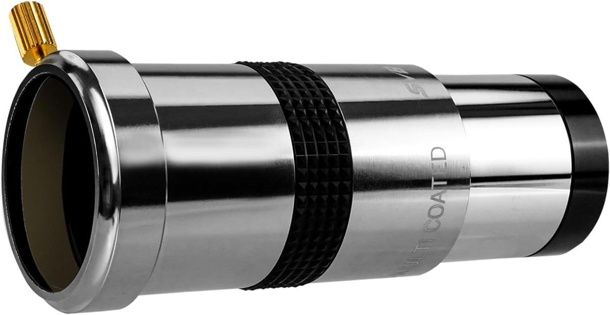 3x Barlowlens 1.25" voor Telescoop Oculair met Volledig Meerlaagse Coating