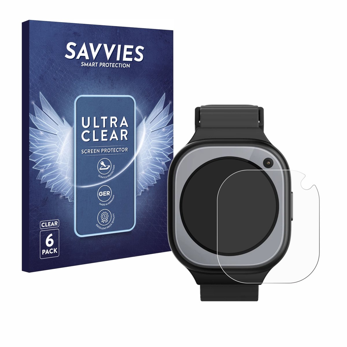 Savvies - Screenprotector voor Xplora X6Pro - Folie Beschermfolie transparant 6 Stuks