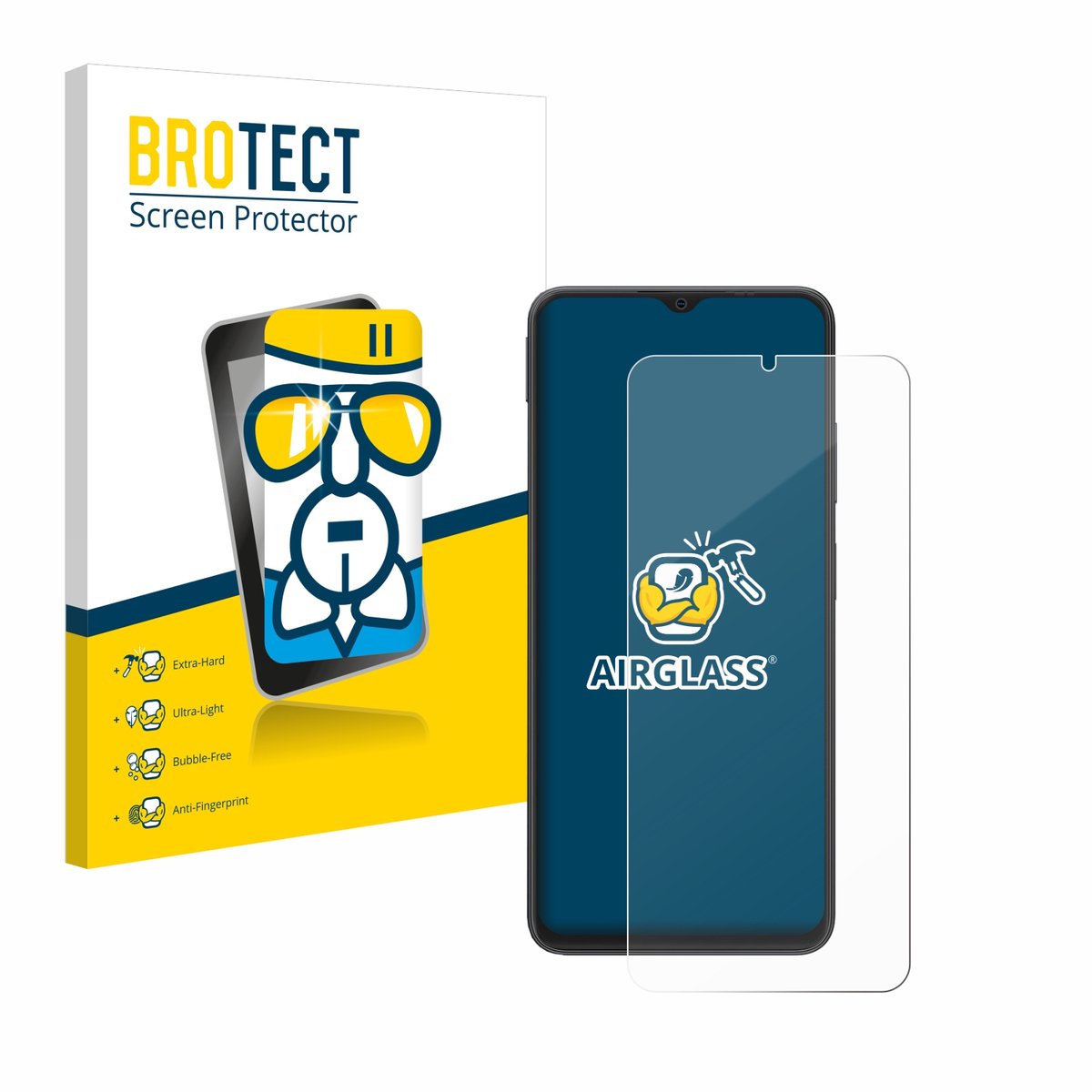 Screenprotector voor Blackview Wave 8C Beschermglas transparant