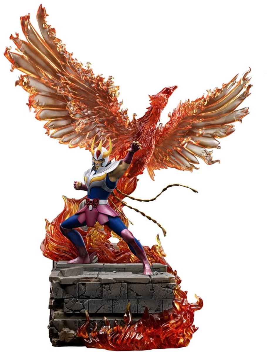Iron Studios Saint Seiya Deluxe Art Scale Statue 1/10 Phoenix Ikki 41 cm Beeld