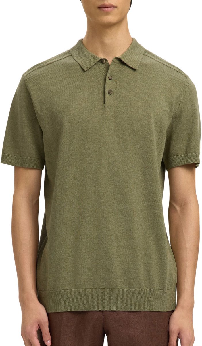 Selected Berg Knit Polo Heren - Maat M