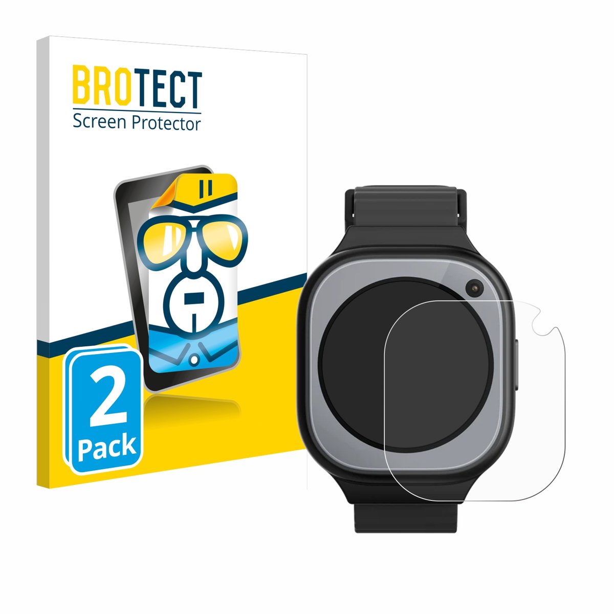 BROTECT - Screenprotector voor Xplora X6Pro - Folie Beschermfolie transparant 2 Stuks