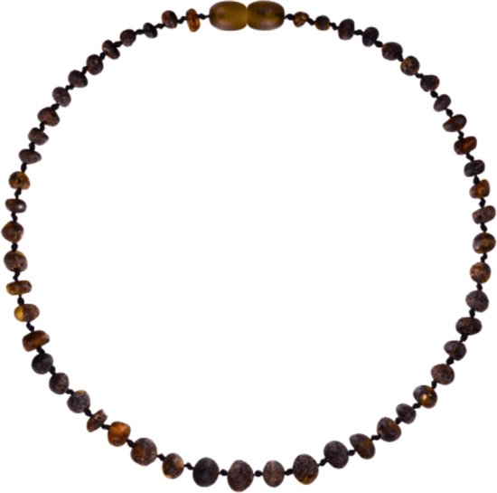 Baby Natura - Barnsteen ketting - Baby/peuter - Honey - 32 cm — afbeelding 3