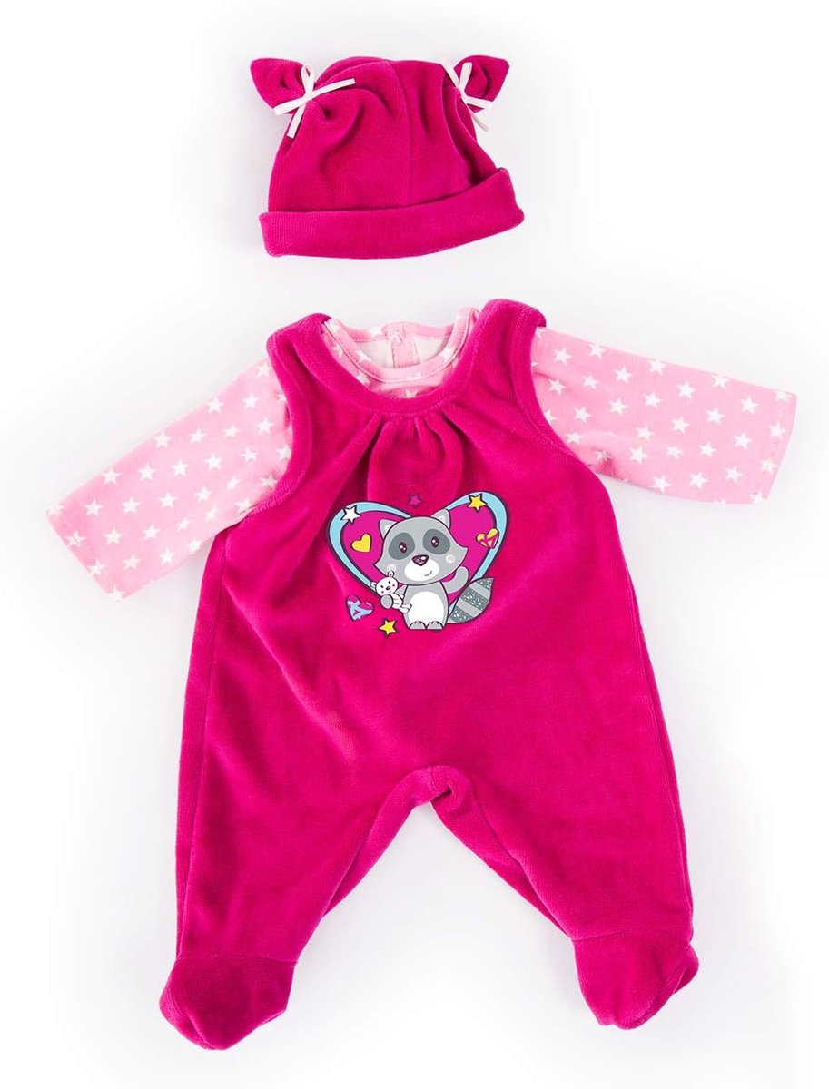 Poppenkleding Set Meerdere Delen voor Poppen tot 46 cm - Leuk en Gedetailleerd