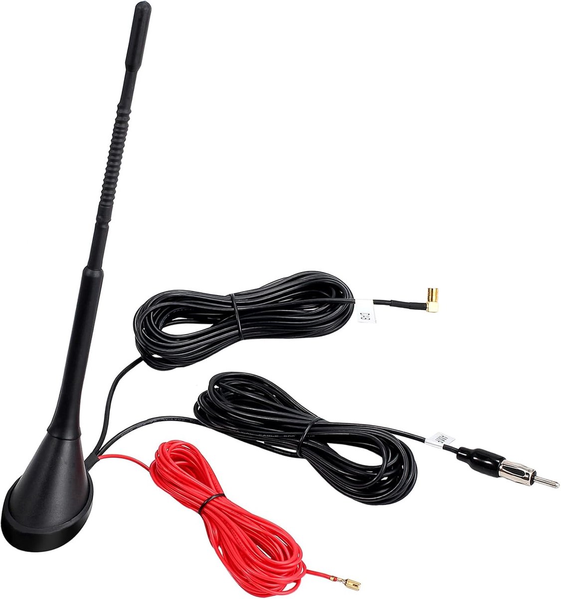 Universele Dakantenne Auto DAB+ FM AM Radio Versterkt Actief Signaalontvanger 5m Kabel