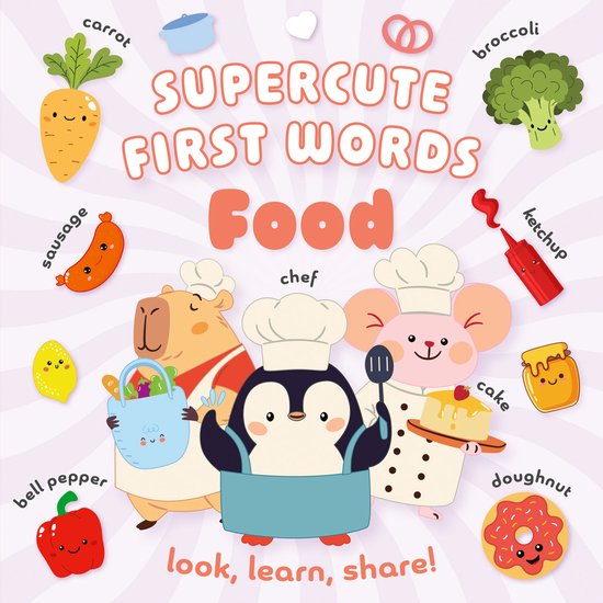 Supercute First Words Food - cover