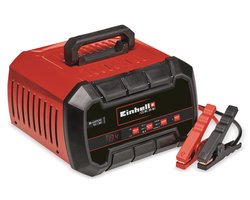 Einhell Acculader/Starter CE-BC 30 M – Laadvoltage: 12/24 V – Max. Laadstroom 12/24 V: 15/30 A – Accu’s van min. 3 tot max. 600 Ah – Starthulp: 100 A (5 sec) – Geschikt voor Gel, AGM, Onderhoudsvrije loodzuur accu’s
