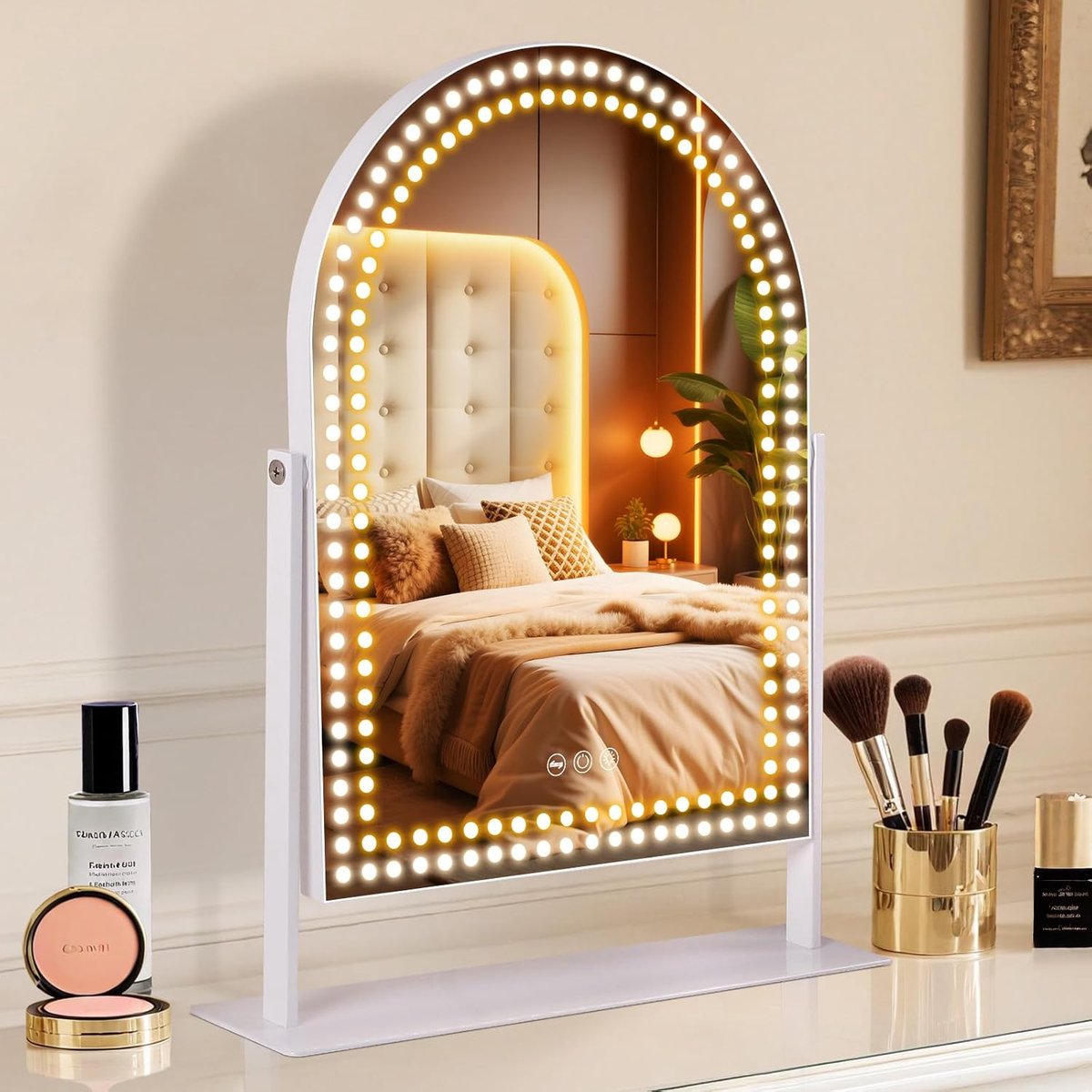 Hollywood Make-up Spiegel met Dimbare Verlichting