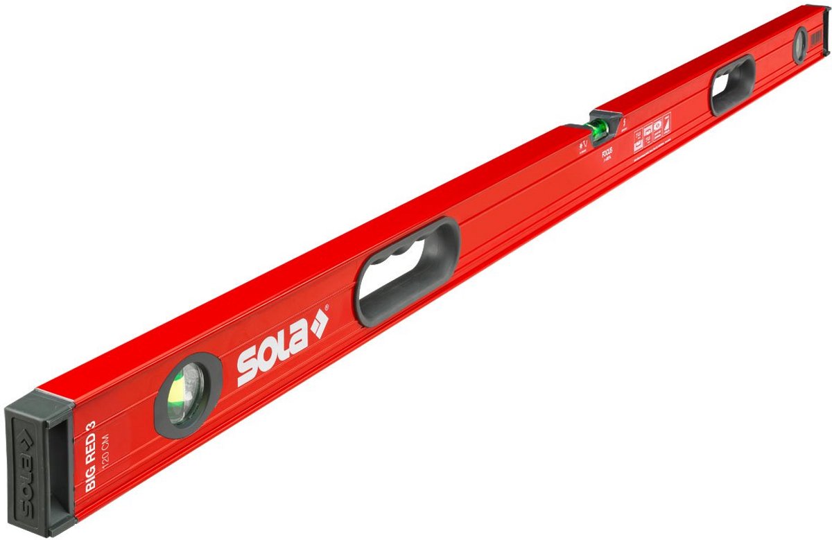 Waterpas 120 cm - Professionele Waterpas met 3 Libellen