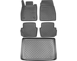 Aristar - Kofferbakmat en Automatten Set - Ford Puma - Zwart - Ideale Pasvorm
