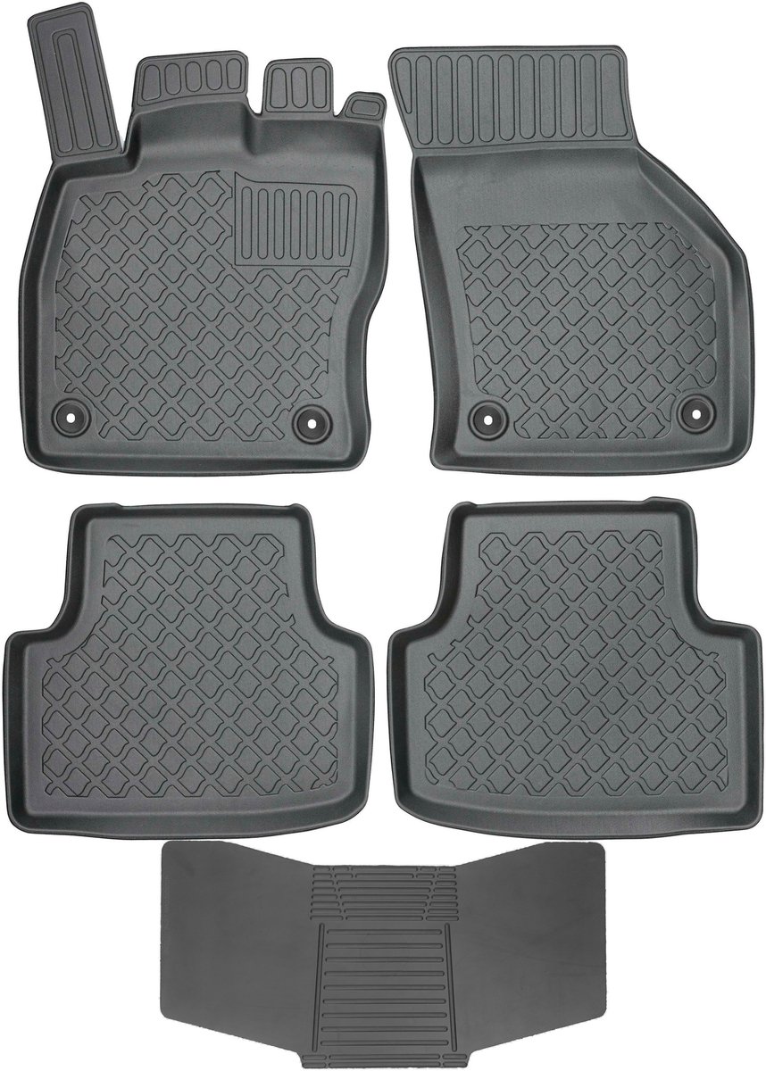 Max-Dywanik Aristar - Automatten Skoda Octavia - Zwart - TPE Materiaal - Precisiemontage