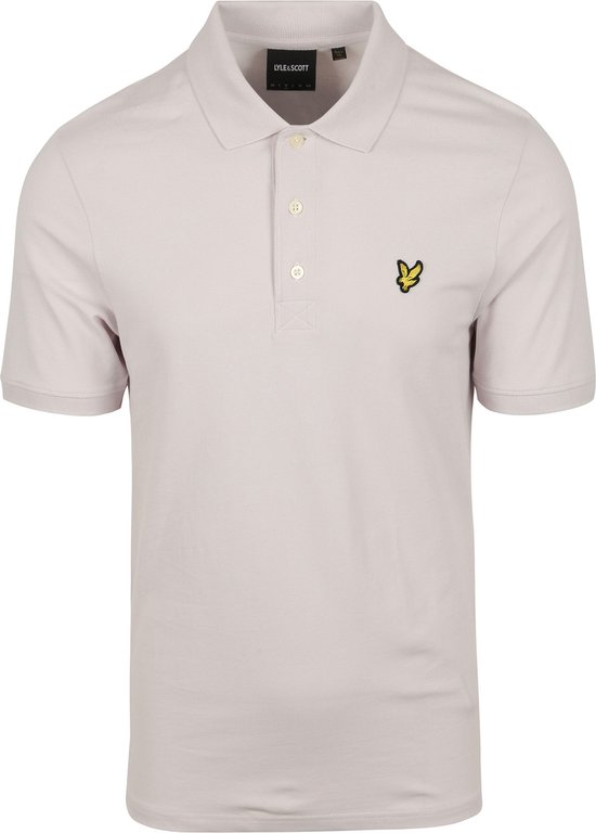 Polo Lyle and Scott Lilac Mist - Taille L - Hommes