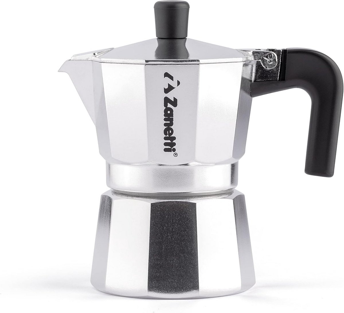 Aluminium Espressopot voor 2 Kopjes met Antidruppelsysteem