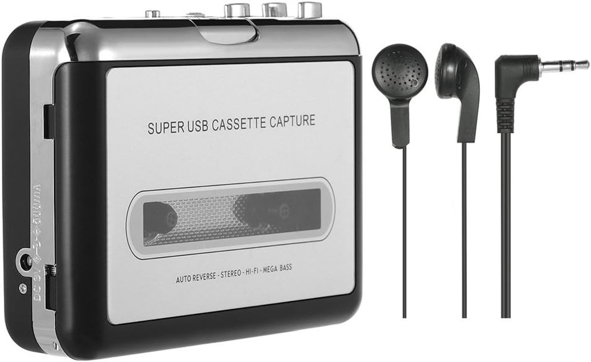 USB Cassette naar MP3 Converter - Audioband Opnemen en Digitaliseren met Software