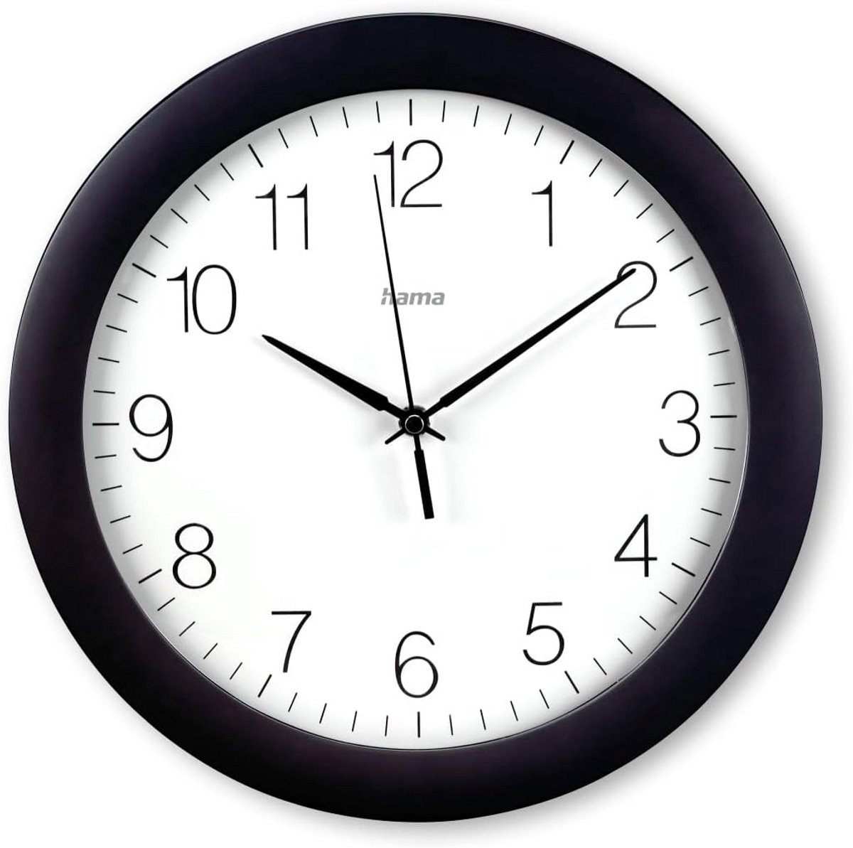 Grote radiowandklok met automatische tijdinstelling, 30 cm