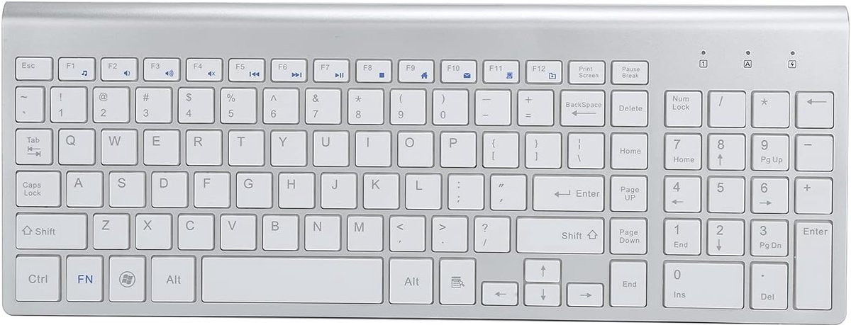 Ergonomische Draadloze Muis en Toetsenbord Set - Stil en Compact