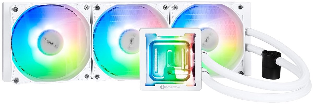 360mm All-in-One Waterkoeler CPU - Wit