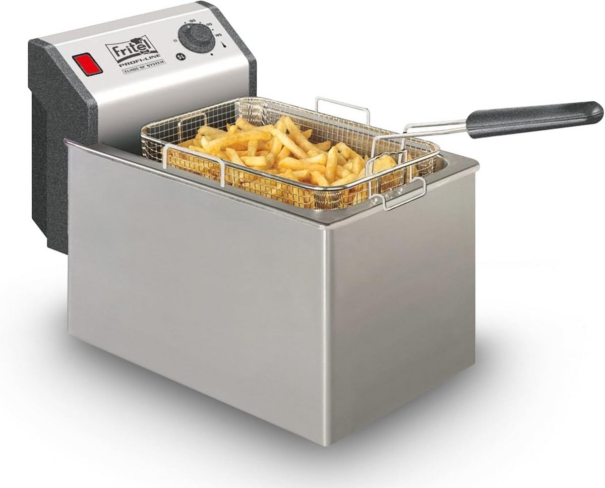 Professionele Frituurpan 8 Liter - 3300 Watt - Turbo Frituur