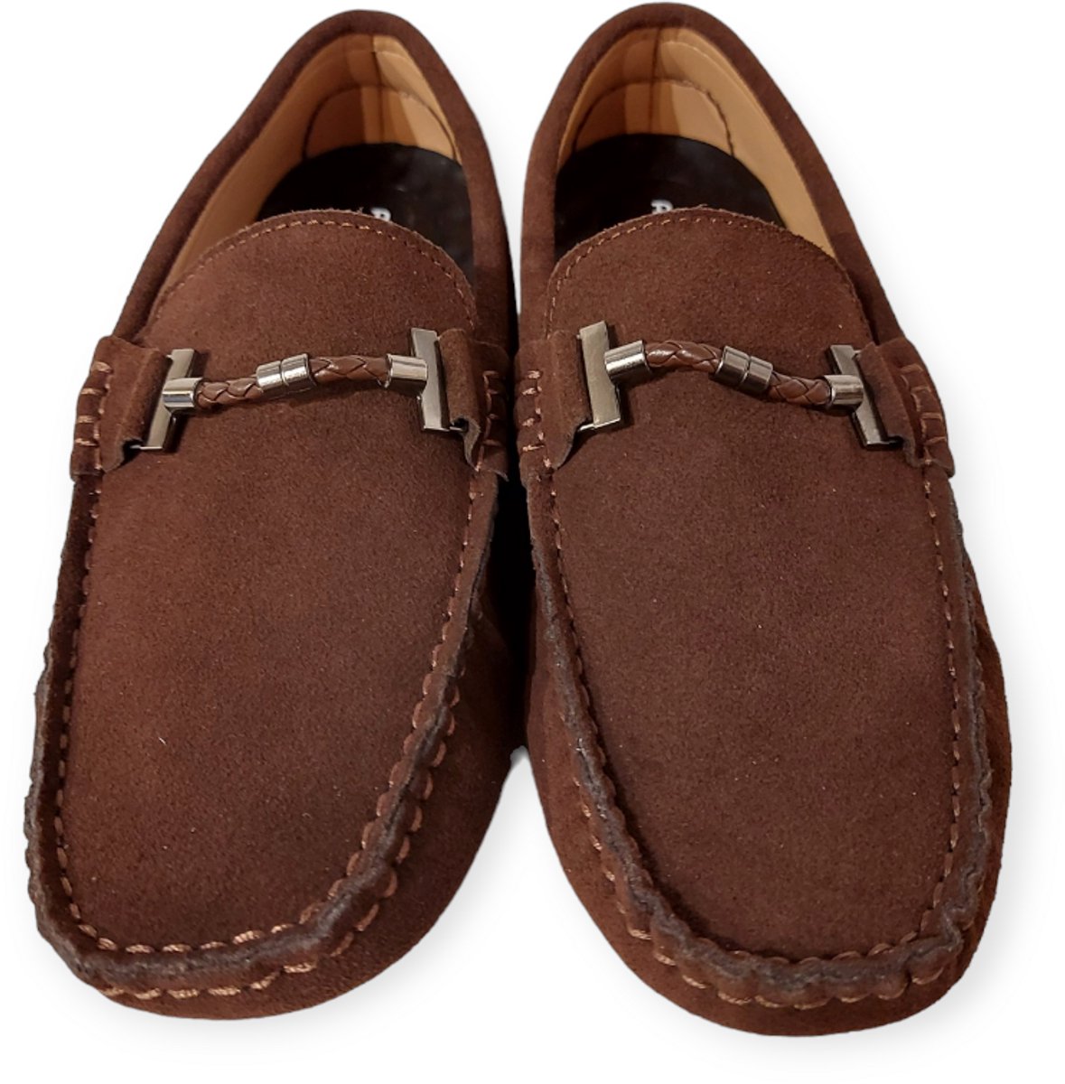 Adventure Instapper Milano Bruin Suede Leer High Soft Insole