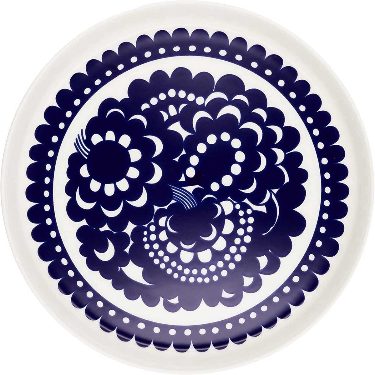 Elegante dinerborden van 24 cm van hoogwaardig porselein