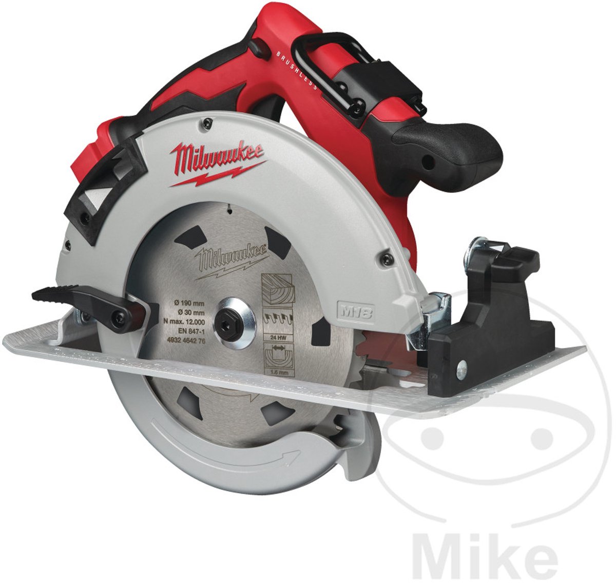 Milwaukee M18 BLCS66-0X Accu Cirkelzaag 190mm 18V Basic Body in HD-Box - 4933464589