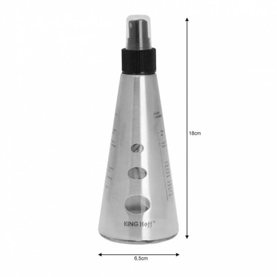 Kinghoff 1226 - Olie en/of azijn sprayer - ideaal voor bbq — afbeelding 4