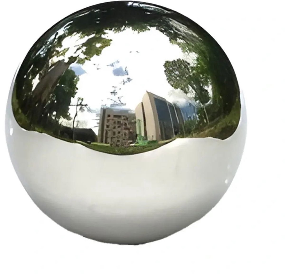 Buitengewoon de boet - Deco Heksenbol Zilver Glans Roestvrij Staal...