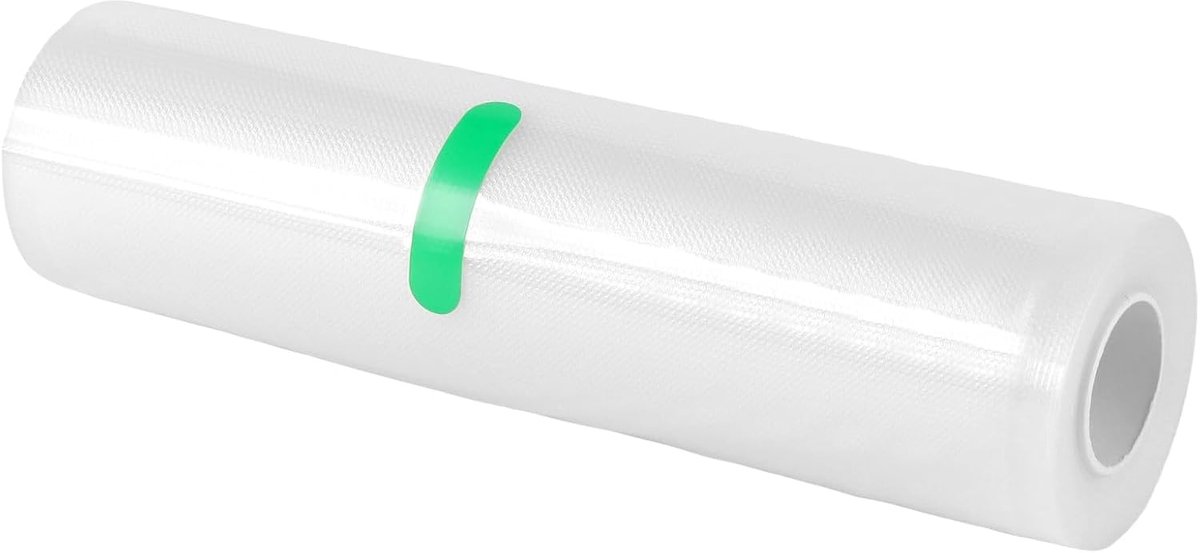 Vacuümrollen - Vacuümfolie - Voedsel bewaren - Snijdbaar op maat - 20 x 750 cm - Transparant