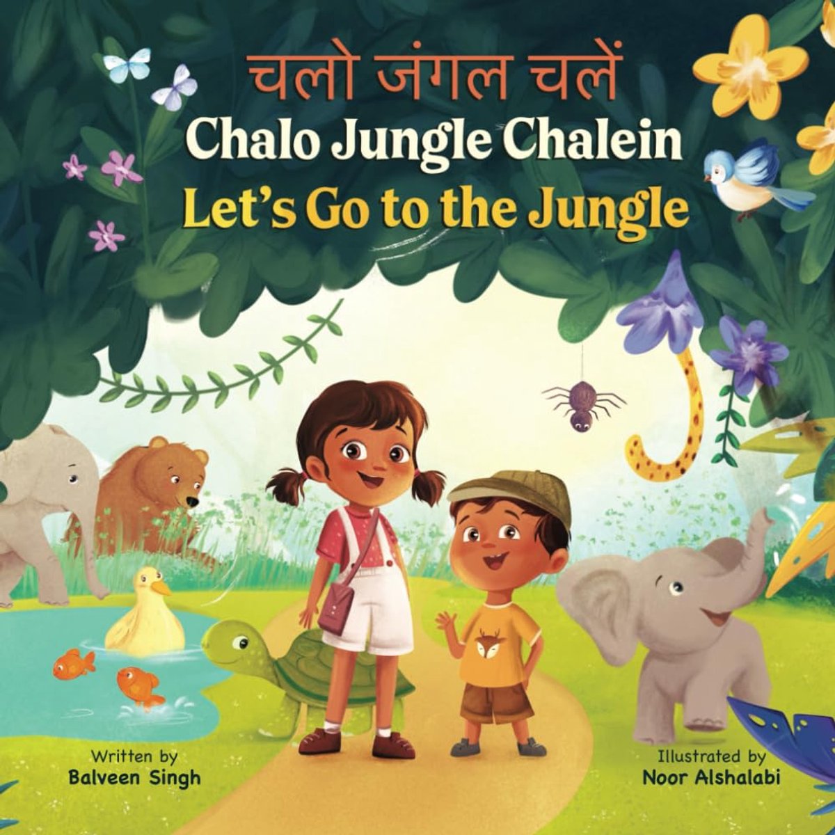 Kinderboek Hindi Engels - Taal Leren Boek - Natuur Ontdekken - Twee Talen Transliteratie