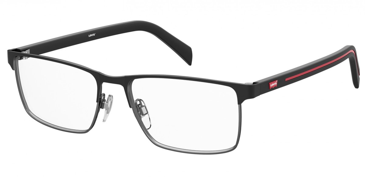 Levi's LV 5071 Matte black dark ruthenium 54/16/145 MAN Brilmonturen