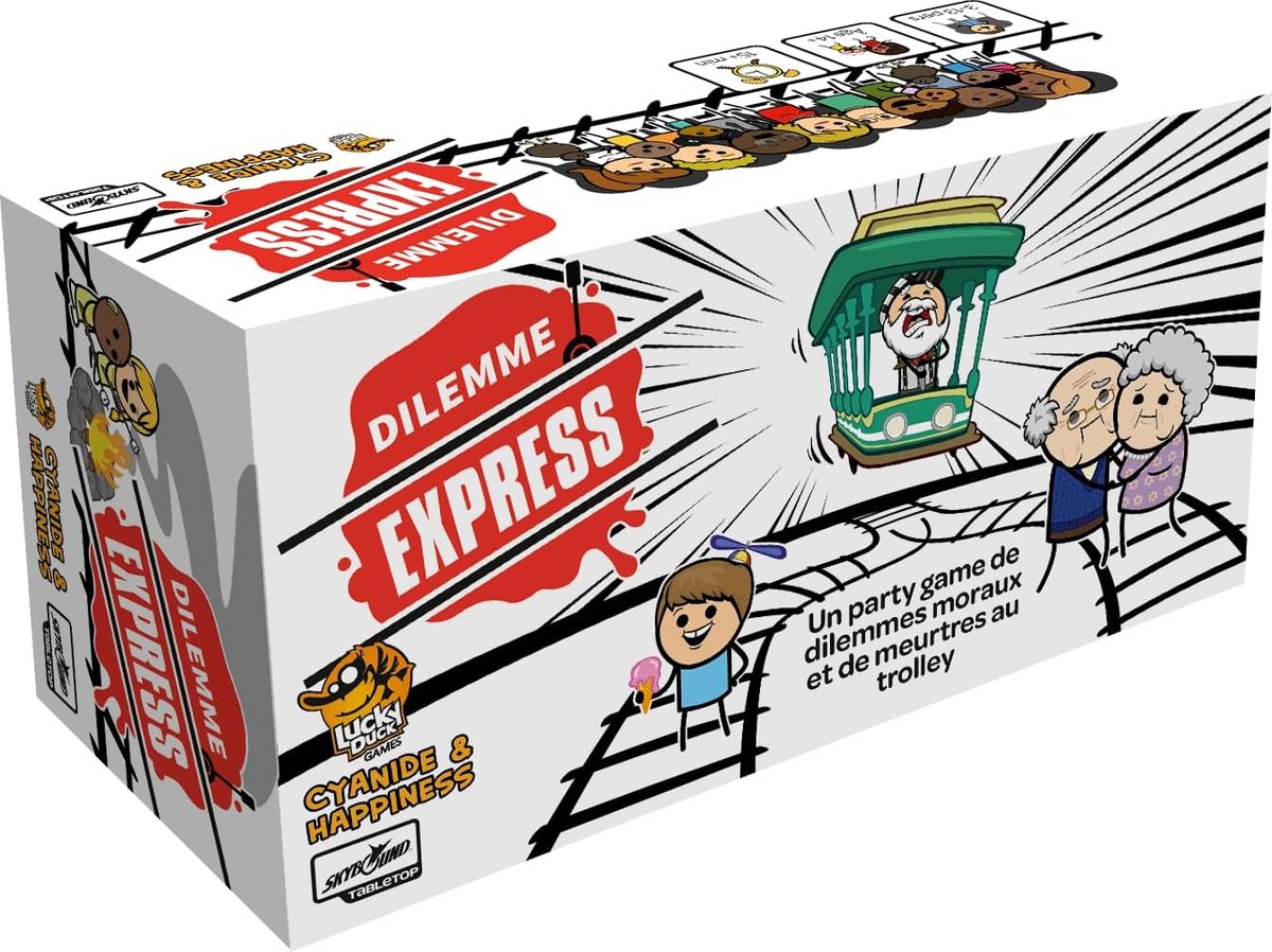 Dilemma Spel - Partyspel - Snelle Beslissingen - Unieke Vragen - 20x10x8 cm