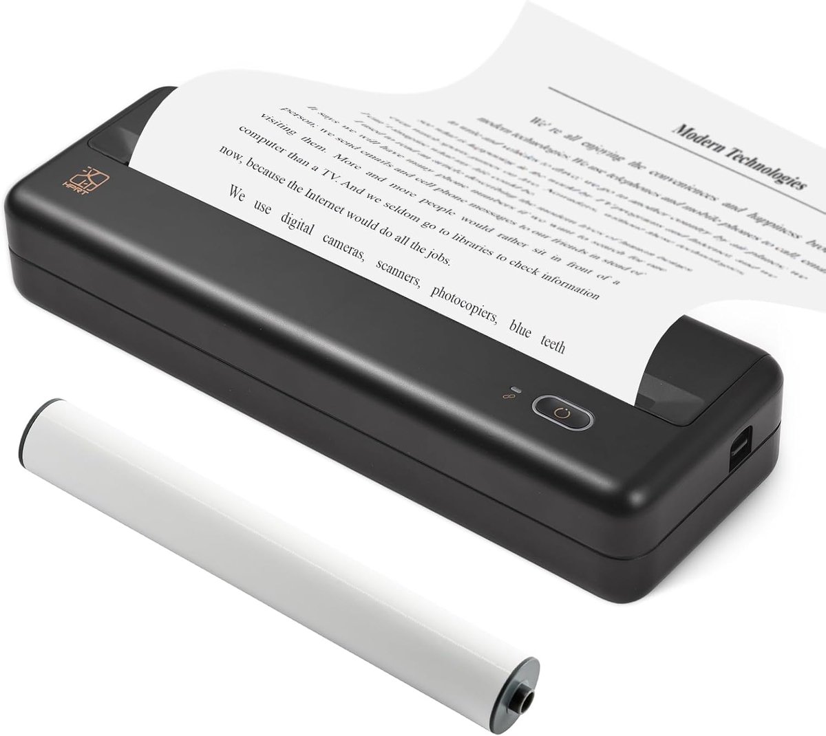 Draagbare Printer - Mobiele Printer A4 - Zakelijk Reizen - Inkless Thermisch Printen - 28 x 9.5 x 5 cm