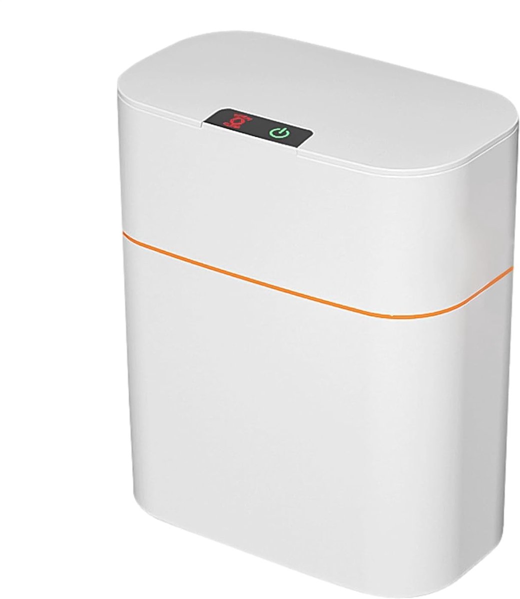 Prullenbak - Vuilnisbak - Automatisch Openen - Contactloze Sensor - 13L Capaciteit - Wit