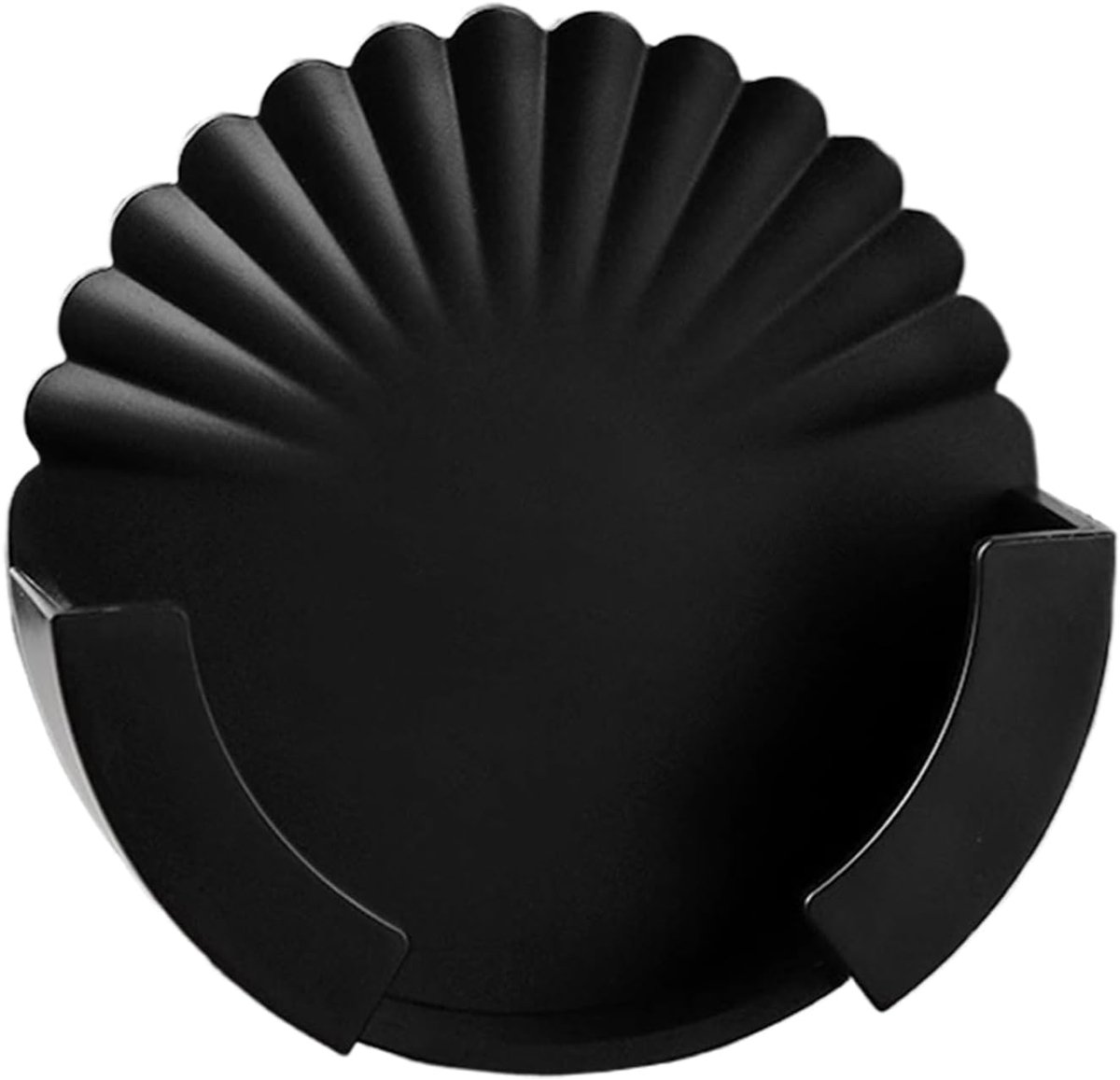 Portafilter Houder - Koffie Accessoire - Koffiehoek Organiseren - Zelfklevend Ontwerp - Compact Formaat - Zwart