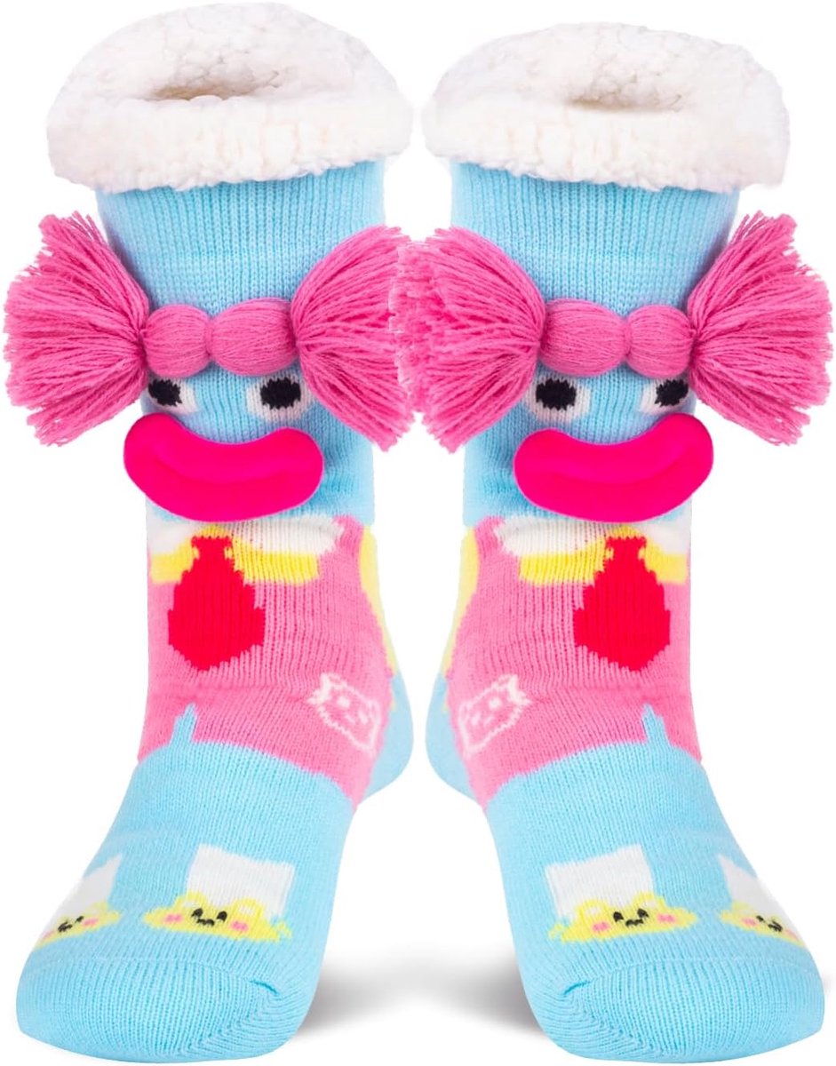 Dames Huissokken - Warme Wintersokken - Comfortabel Thuis - Schattig Dier Design - One Size