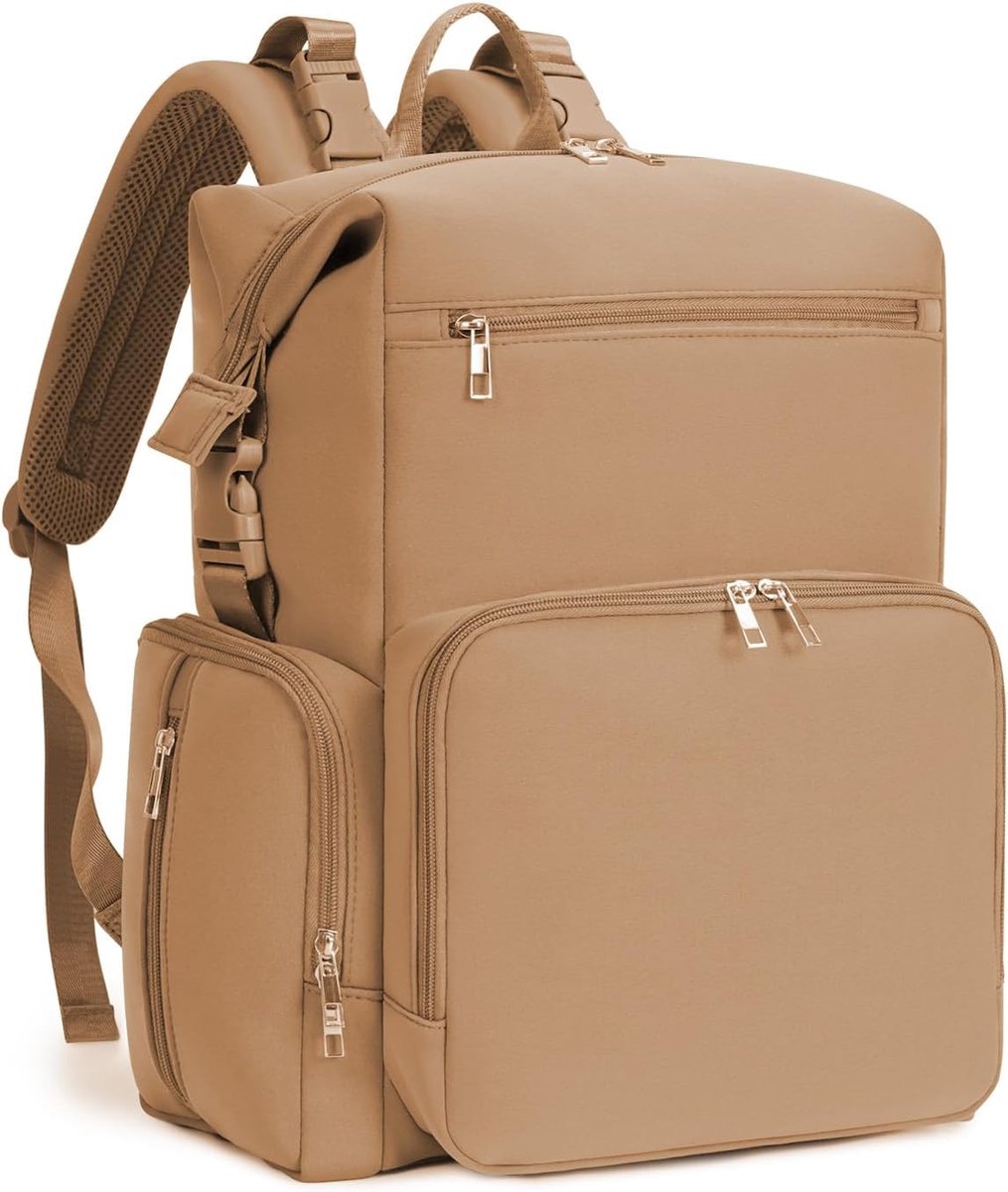 Luiertas Rugzak - Mommy Bag - Onderweg Baby - Waterdicht Neopreen - Grote Capaciteit