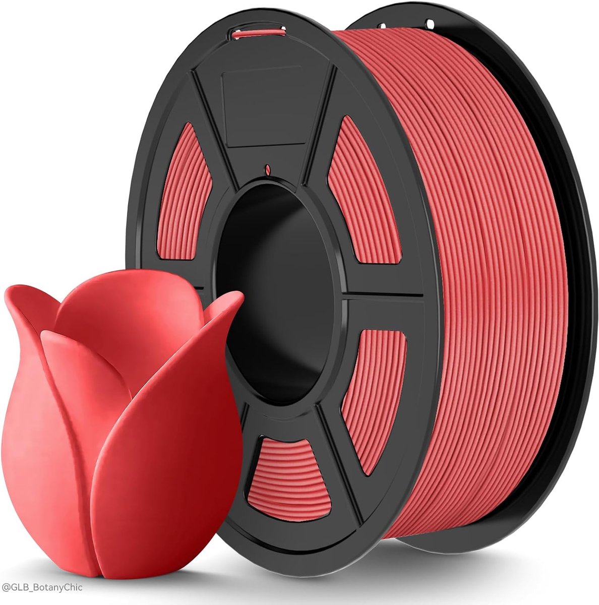 3D Printer Filament - PLA Draad - Hogesnelheid Printen - Mat Oppervlak - 175 mm Diameter - Rood