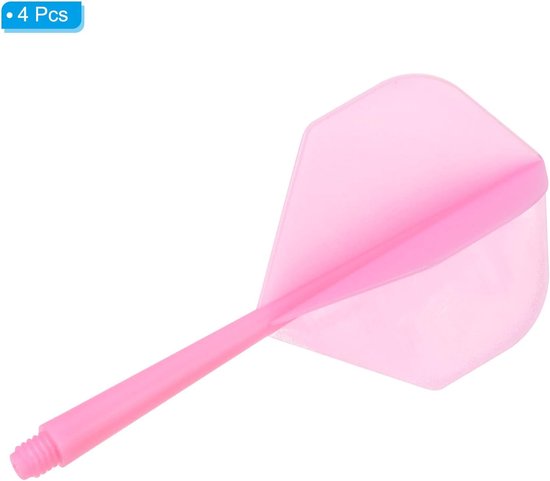 Dartpijl Sets - Geïntegreerde Schachten - Darts Spelen - Lichtgewicht Ontwerp - 4-Pack - Roze — afbeelding 3
