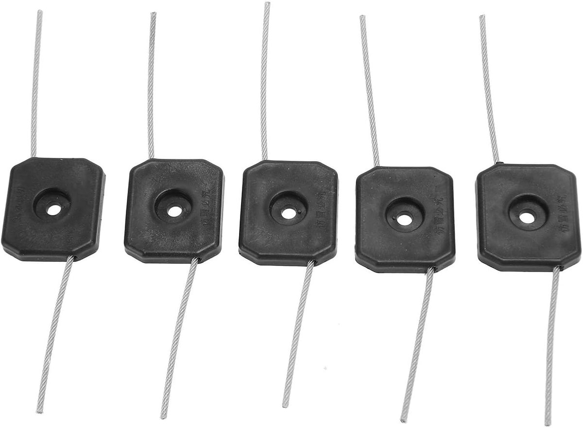Trimmerkop Set - Maaihoofd Vervanging - Tuinonderhoud Gazon - Lichtgewicht Kunststof - 150mm Lijn 5 Stuks