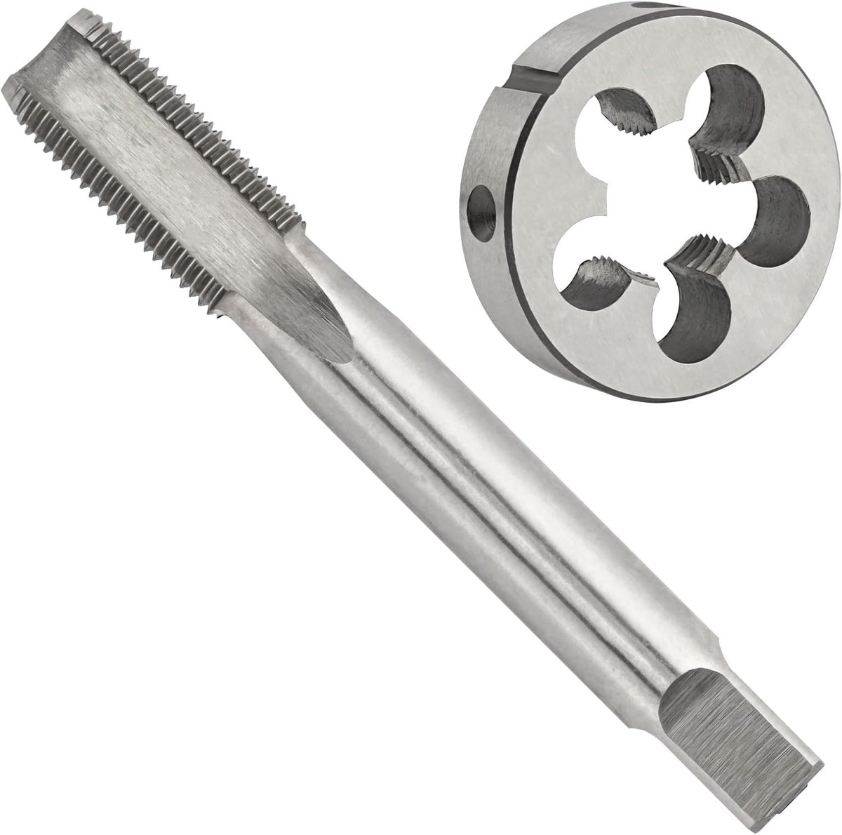 Schroefdraad Set - Tap en Die - Draad Repareren - Rechterhand HSS - 11/16"-14 UN - Roestvrij staal