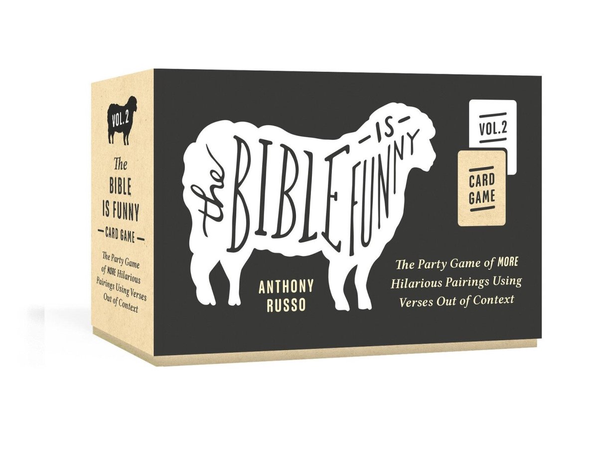 The Bible Is Funny Card Game, Volume 2, The Party Game Of More Hilarious Pairings Using Verses Out Of Context