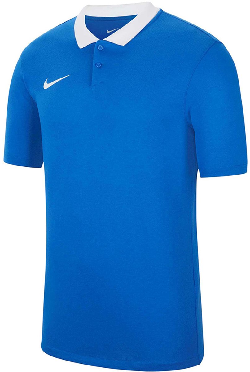 Nike Team T-shirt Heren Dri-FIT Park 20 Poloshirt SS Blauw - Maat XXL