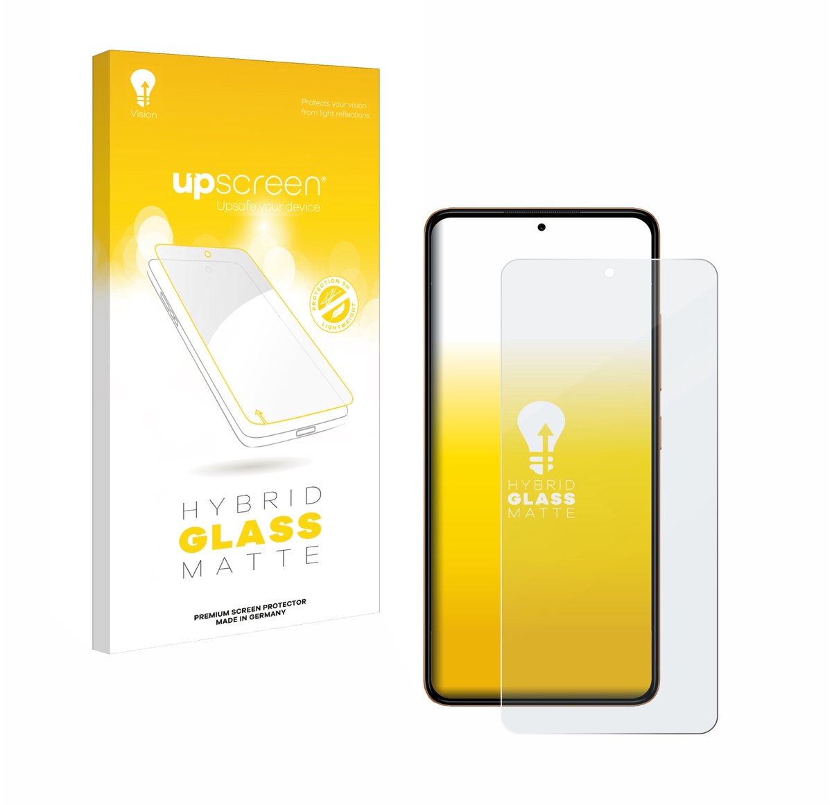 upscreen - Screenprotector voor HMD Pulse Plus - Folie Beschermfolie Beschermglas matte